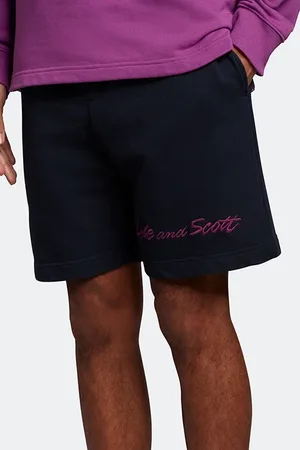 Lyle & Scott Script Sweatshorts Dark Navy/ Lovecraft