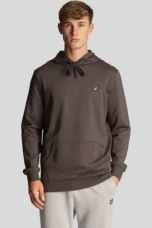 Lyle & Scott Fly Fleece Hoodie Graphite