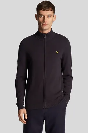 Lyle & Scott Full Zip Jumper Dark Navy