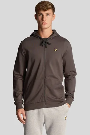 Lyle & Scott Full-zip Hoodie Graphite
