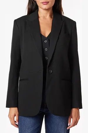 Scotch&Soda Sngl Breasted Boyfriend Blazer Black