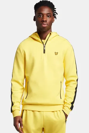 Lyle & Scott Sleeve Tape Oth Hoodie Maize