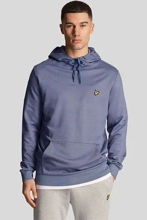 Lyle & Scott Fly Fleece Hoodie Storm Blue