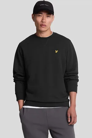 Lyle & Scott Football For All Graphic Sweatshirt Jet Black