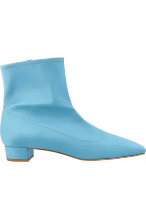 By Far Este Boot Light Blue Silk