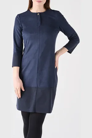 Sandwich Dress Woven Medium 23001951 Night Sky