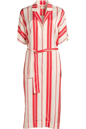 Scotch&Soda Classic Shirt Dress In Viscose Quality Combo Q