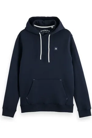Scotch&Soda Essential Logo Badge Hoodie Night