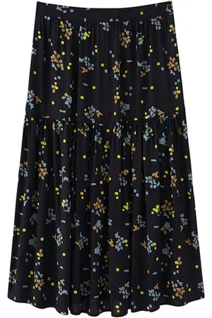 White Stuff Jamima Eco Vero Midi Skirt Black