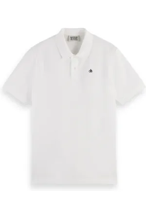 Scotch&Soda Essentials - Cotton Pique Polo White