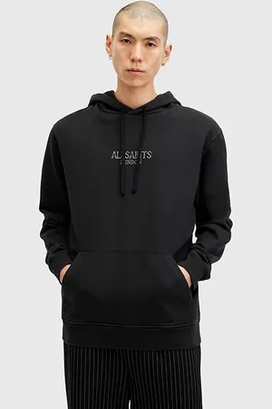 AllSaints Bones Oth Hoody Washed Black