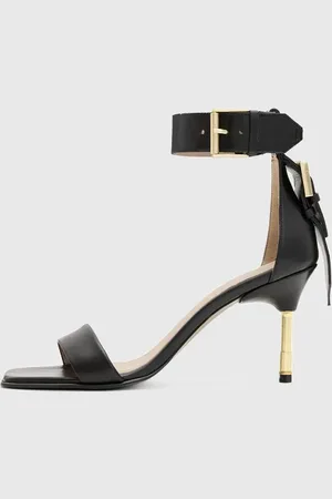 AllSaints Noir Mid Sandal Black