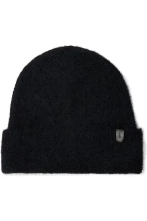 AllSaints Steph Brush Beanie Black