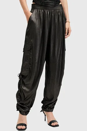 AllSaints Kaye Trouser Metallic Black
