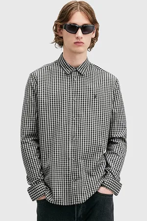 AllSaints Neo Ls Shirt Black/white