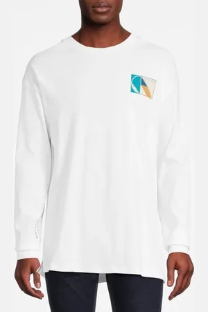 Scotch&Soda Club Nomade Longsleeve Tee White