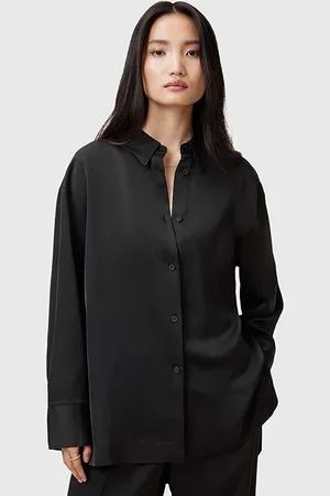 AllSaints Myrtle Shirt Black