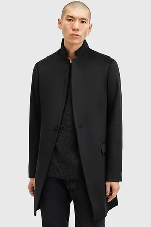 AllSaints Hargrove Coat Black