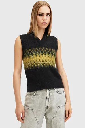 AllSaints Clyde Tank Black
