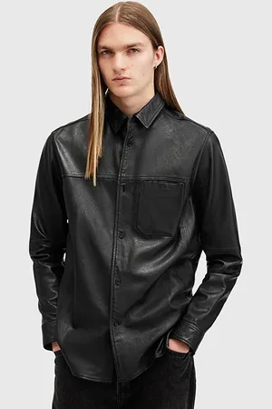 AllSaints Compass Shirt Black