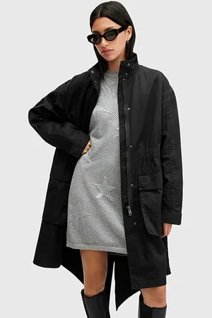 AllSaints Milla Parka Black