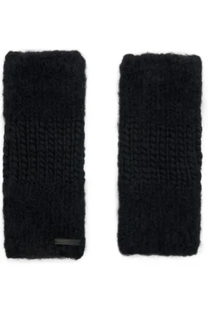 AllSaints Amber Mix Armwarmer Black