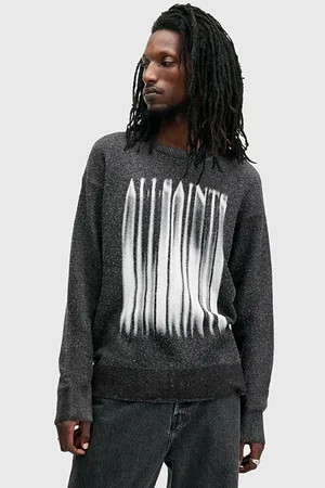 AllSaints Fayde Crew Washed Black