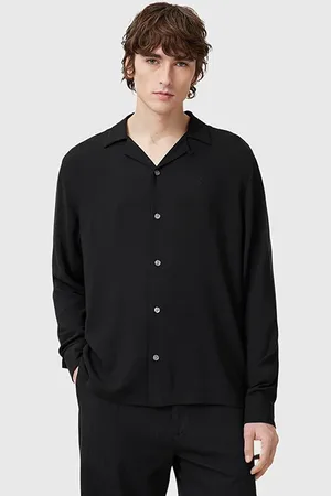 AllSaints Venice Ls Shirt Black