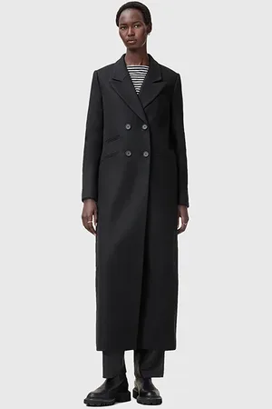 AllSaints Ellen Coat Black