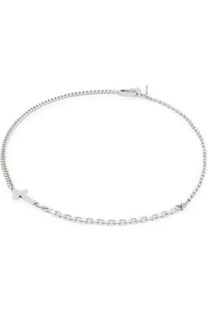 AllSaints Layden Mix Ncklc Warm Silver