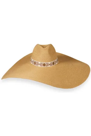 Scotch&Soda Big Straw Hat With Strap Seastone