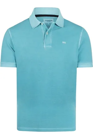 McGregor Summer Piquee Polo Aqua