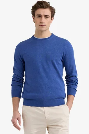 McGregor C-neck Sweater Royal Blue