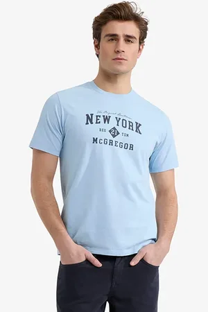McGregor New York T-shirt Light Blue