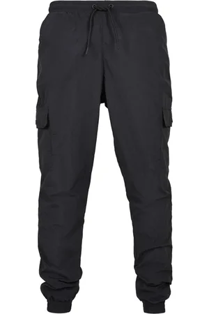 Urban classics Cargo Nylon Track Pants Black