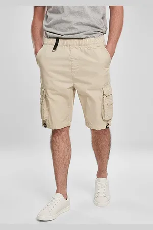 Urban classics Double Pocket Cargo Shorts Concrete