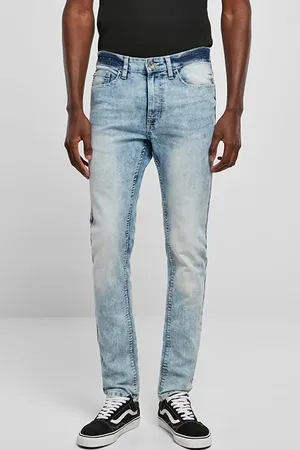 Urban classics Stretch Signature Denim Lt.sand Blue