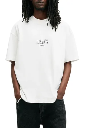 AllSaints Twilight Ss Crew Chalk White