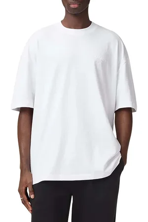 AllSaints Xander Ss Crew Optic White