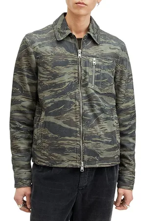 AllSaints Eddy Jacket Khaki Green