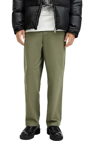 AllSaints Warden Trouser Faded Khaki Green