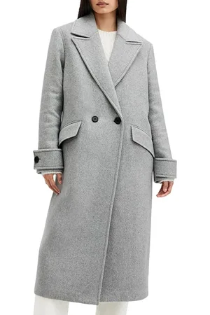 AllSaints Mabel Coat Ultimate Grey
