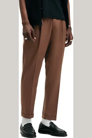 AllSaints Tallis Trouser Blunt Brown