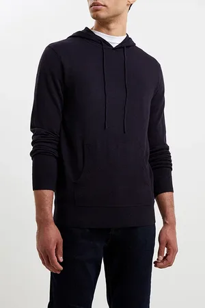French Connection Supersoft Hoody Blue