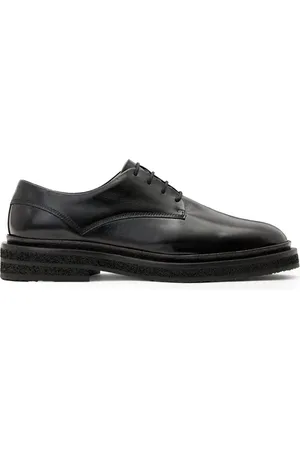 AllSaints Escher Lace Up Black Shine