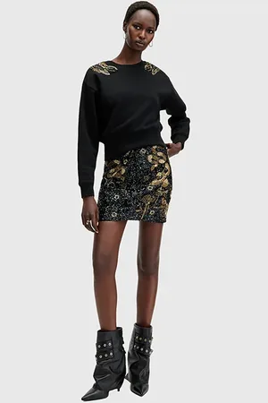 AllSaints Separo Wing Sweat Black