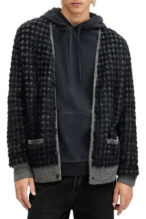 AllSaints Edgar Cardigan Grey/black