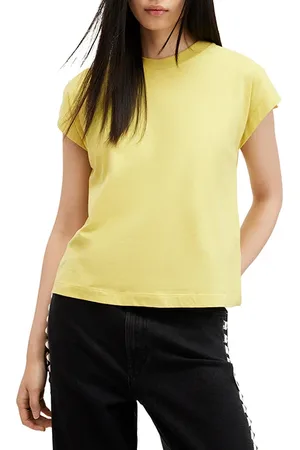 AllSaints Rue Tee Electric Yellow