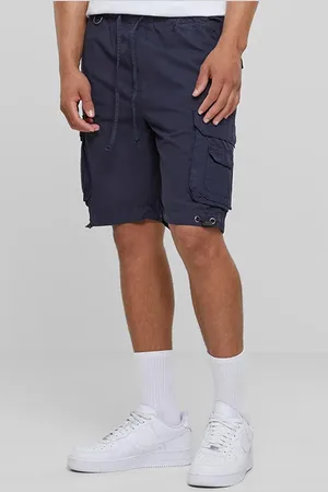 Urban classics Double Pocket Cargo Shorts Navy