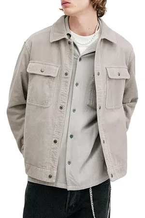AllSaints Castleford Jacket Radio Grey